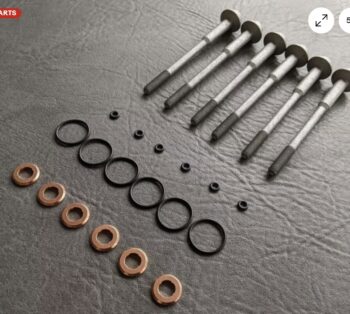 PORSCHE ชุดโอริงหัวฉีด แหวนรองหัวฉีด ปอร์เช่ คาเยน เครื่องดีเซล รหัสเครื่อง CRCA (เบอร์ 7, 8, 9, 11) / Porshe Cayenne 95811051900 WHT000884 95511061900