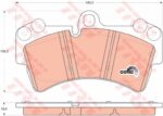 ผ้าดิสเบรคหน้า CAYENNE 955 / Front Brake Pads